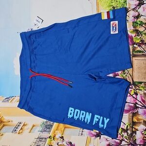 Born‎ Fly Stay Fly Shorts Size Medium New